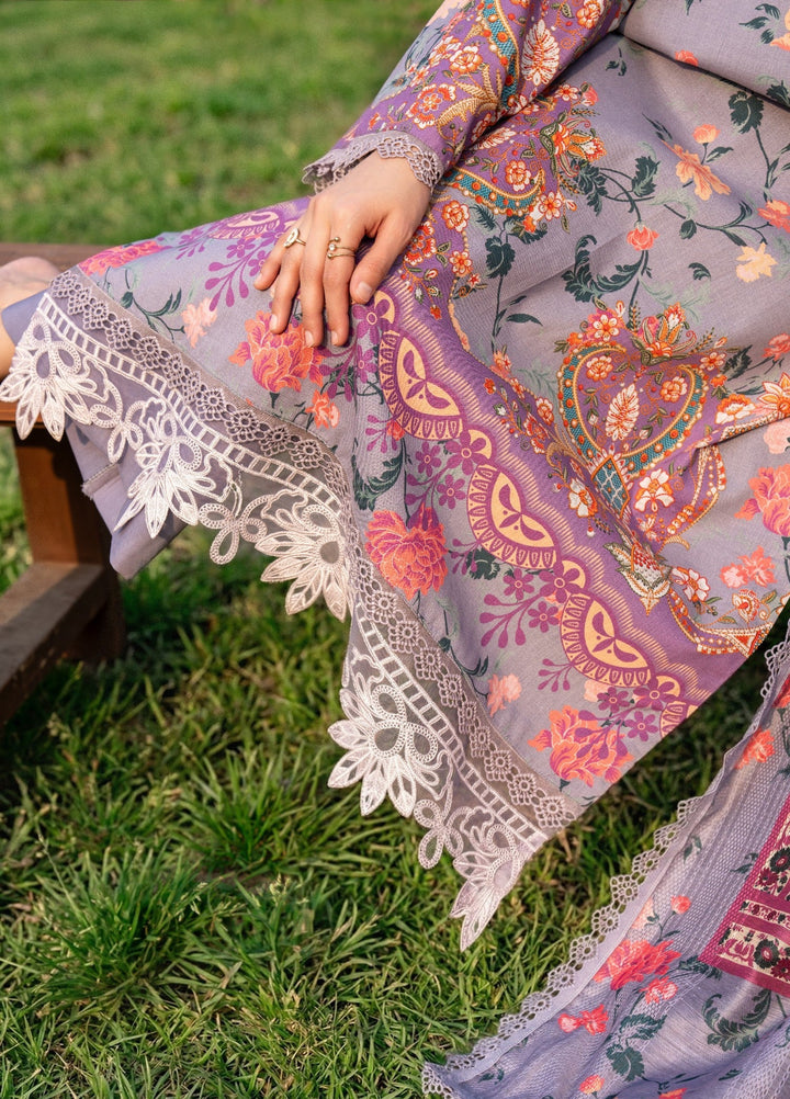 Chandan Nagri Women RTW Embroidered Lawn 3 Piece Suit Melody Skye - Festive Collection
