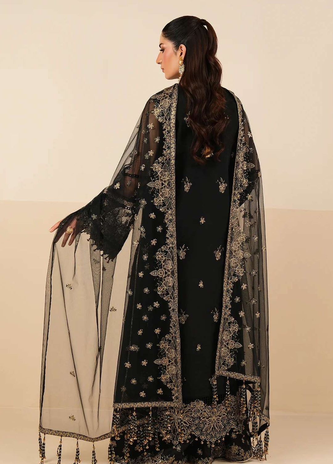 Alizeh Fashion Unstitched Embroidered Chiffon 3 Piece Suit AF26UCF AF-NT-2257-Anmol - Festive Collection