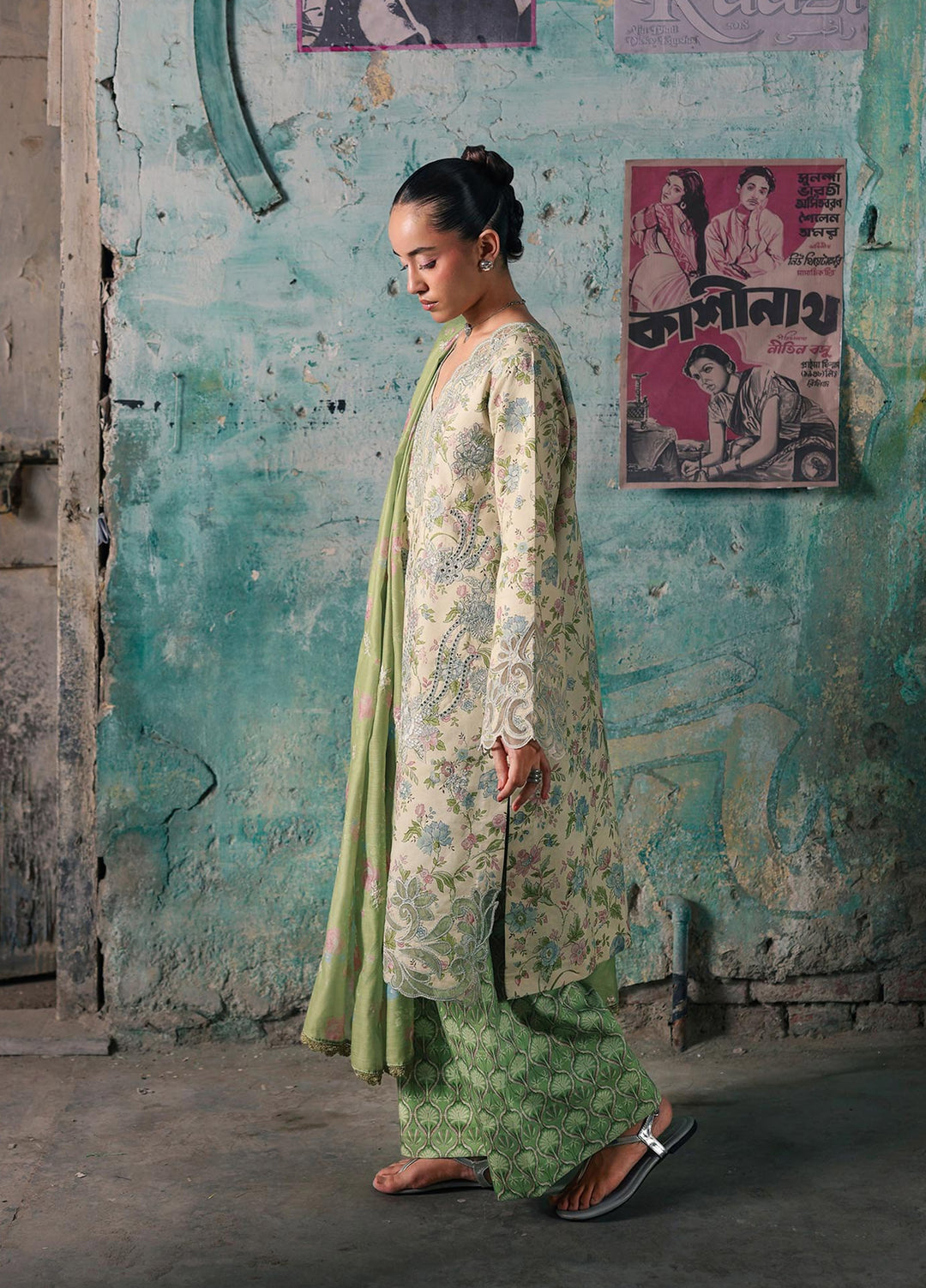 Nissa by RajBari Unstitched Embroidered Viscose 3 Piece Suit RB26UNV D-06 - Winter Collection