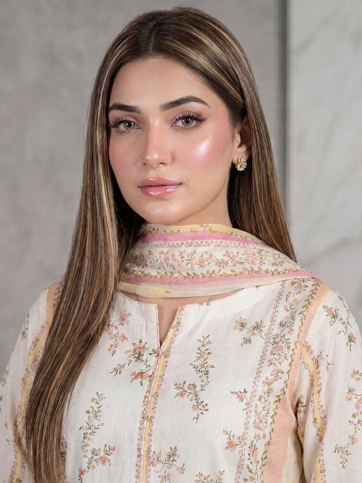 Salitex Unstitched Printed Lawn 3 Piece Suit SSW6U3P417 Summer Collection