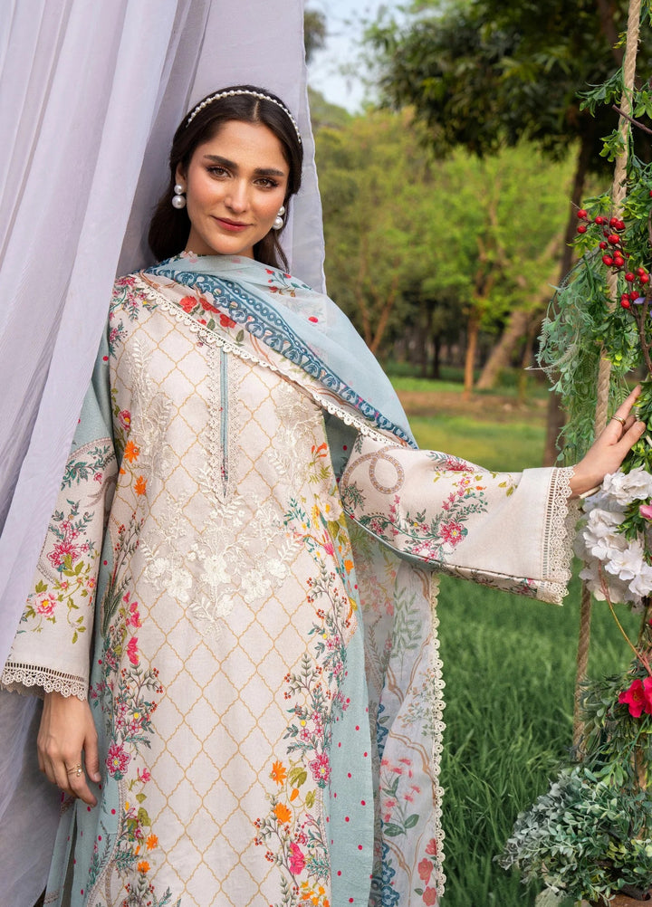 Chandan Nagri RTW Embroidered Lawn 3 Piece Suit Oree Skye - Casual Collection