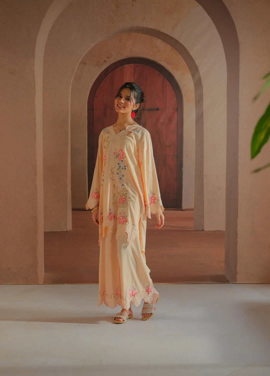 Dhaga Women RTW Embroidered Lawn 2 Piece Suit DHA-HEAT - Casual Collection