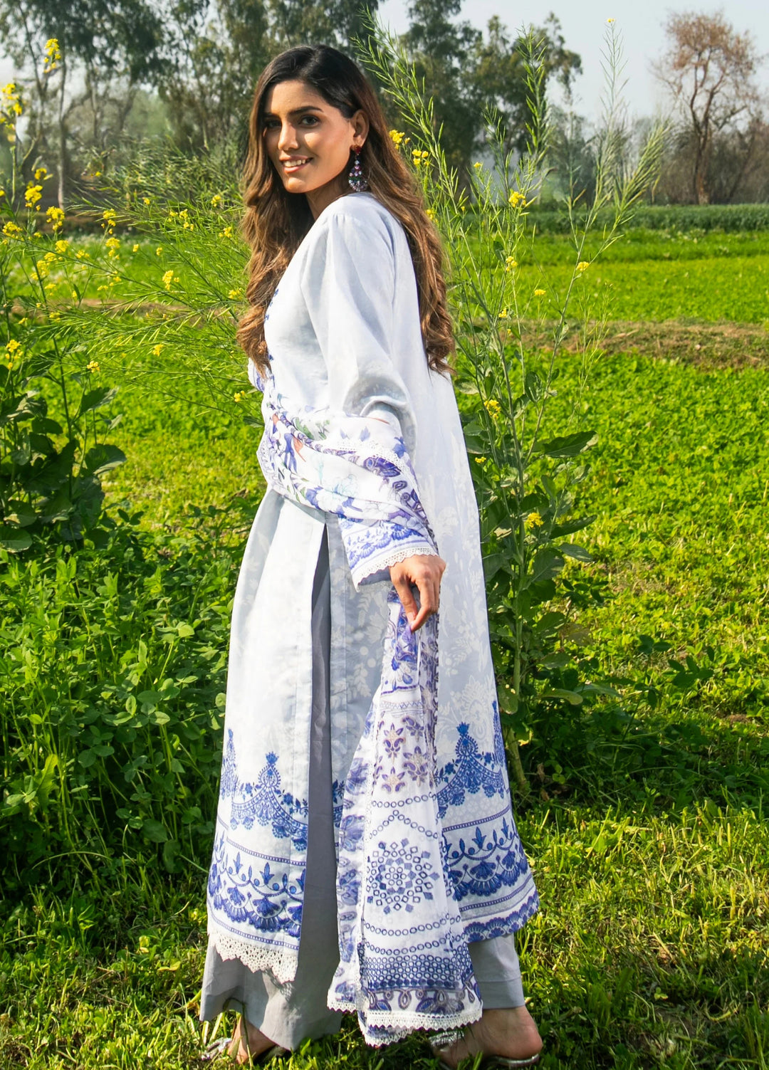 Chandan Nagri RTW Embroidered Lawn 3 Piece Suit Julet - Casual Collection