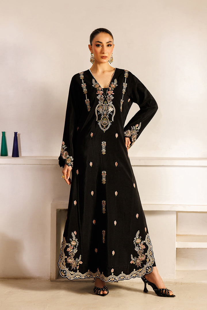 Noore Eid by Panache Women RTW Embroidered Raw Silk 2 Piece Suit Mahira - Eid Collection