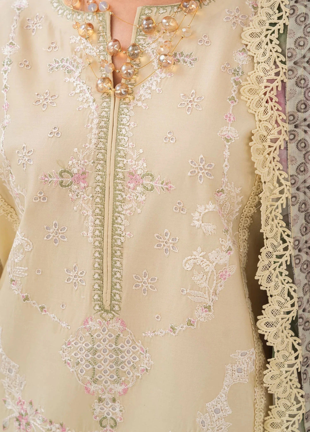 Chandan Nagri RTW Embroidered Lawn 3 Piece Suit Elnaz - Casual Collection