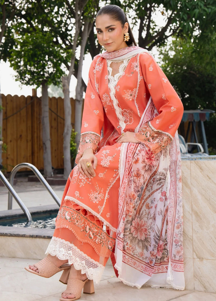 Chandan Nagri RTW Embroidered Lawn 3 Piece Suit Elina-Aura - Casual Collection