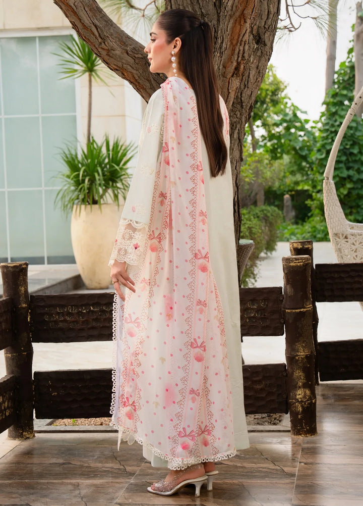 Chandan Nagri RTW Embroidered Lawn 3 Piece Suit Whimsay-Pine - Casual Collection