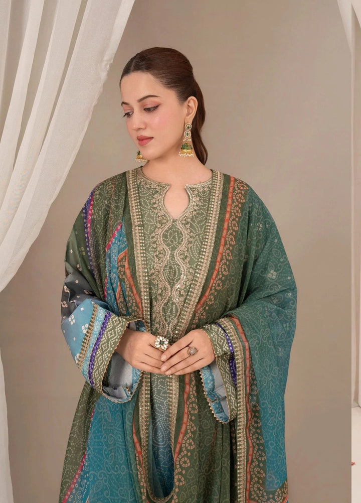 Chandan Nagri RTW Embroidered Lawn 3 Piece Suit Selin - Casual Collection