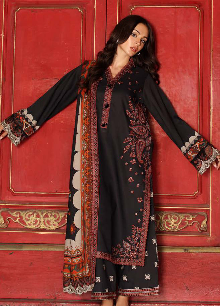Aniiq by Charizma Unstitched Embroidered Linen 3 Piece Suit CHR26ULA ANW7-02 - Casual Collection