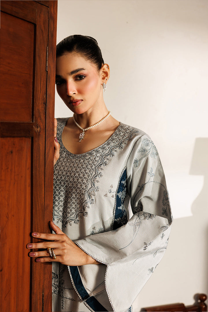 Noore Eid by Panache Women RTW Embroidered Raw Silk 2 Piece Suit Yara - Eid Collection