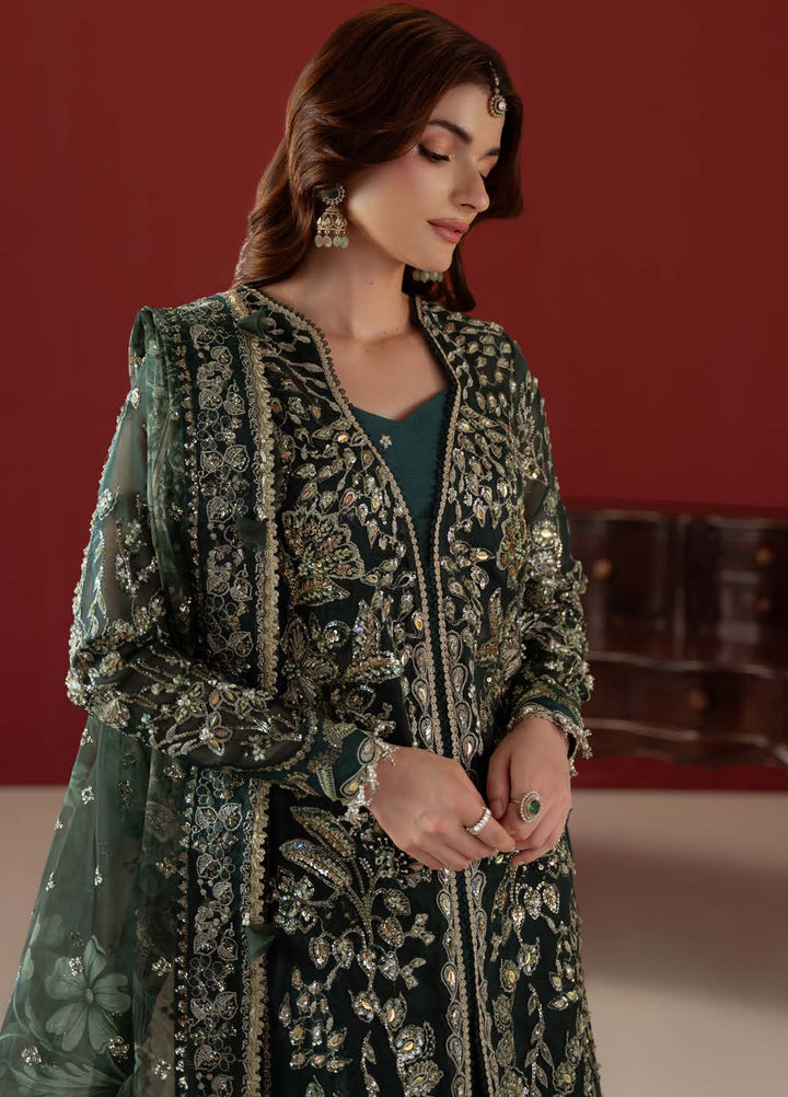 Ember by Aylin Unstitched Embroidered Organza 3 Piece Suit AY26UEW Elysee - Wedding Collection