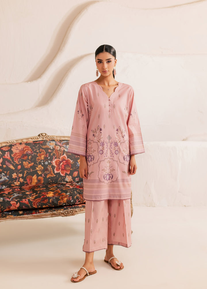 Day Dream by Rashid Textiles RTW Printed Lawn 2 Piece Suit ROSEWOOD D-14 - Casual Collection