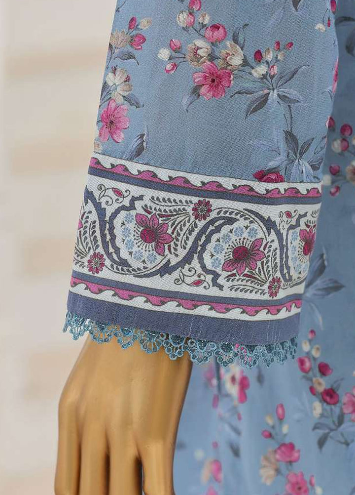 Zouk by HZ Textiles Unstitched Printed Lawn 3 Piece Suit HZ26UZL ZEC-1171 - Casual Collection