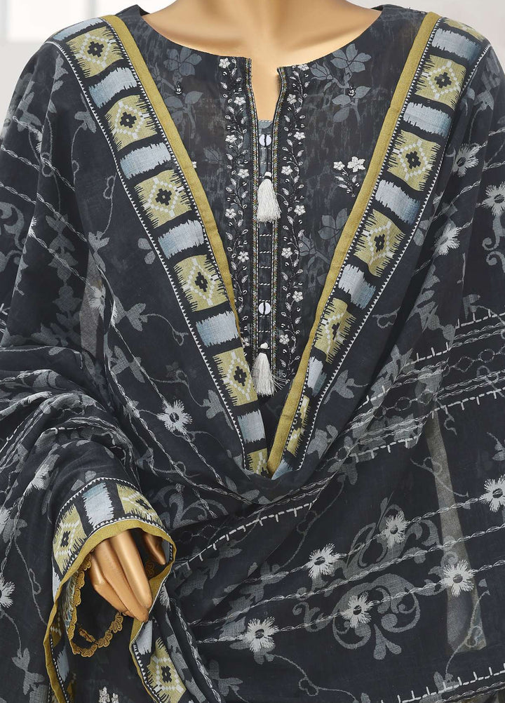 Zouk by HZ Textiles Unstitched Printed Lawn 3 Piece Suit HZ26UZL ZEC-1160 - Casual Collection