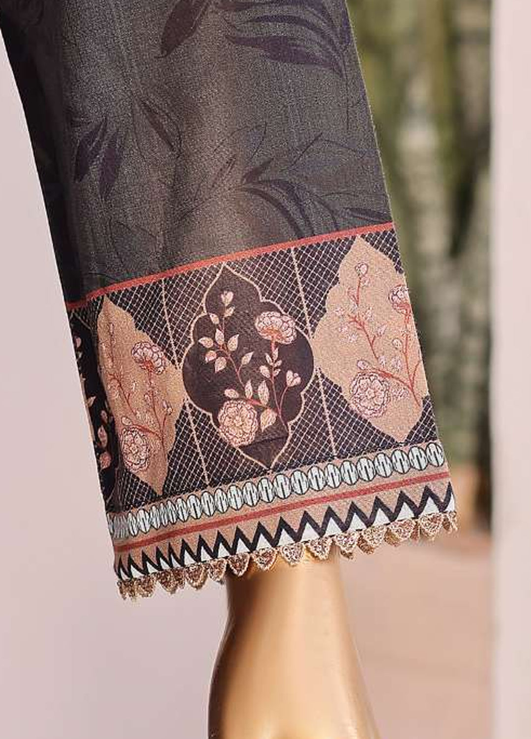 Satranga by HZ Textiles Unstitched Printed Lawn 3 Piece Suit HZ26USL SEC-1169 - Casual Collection