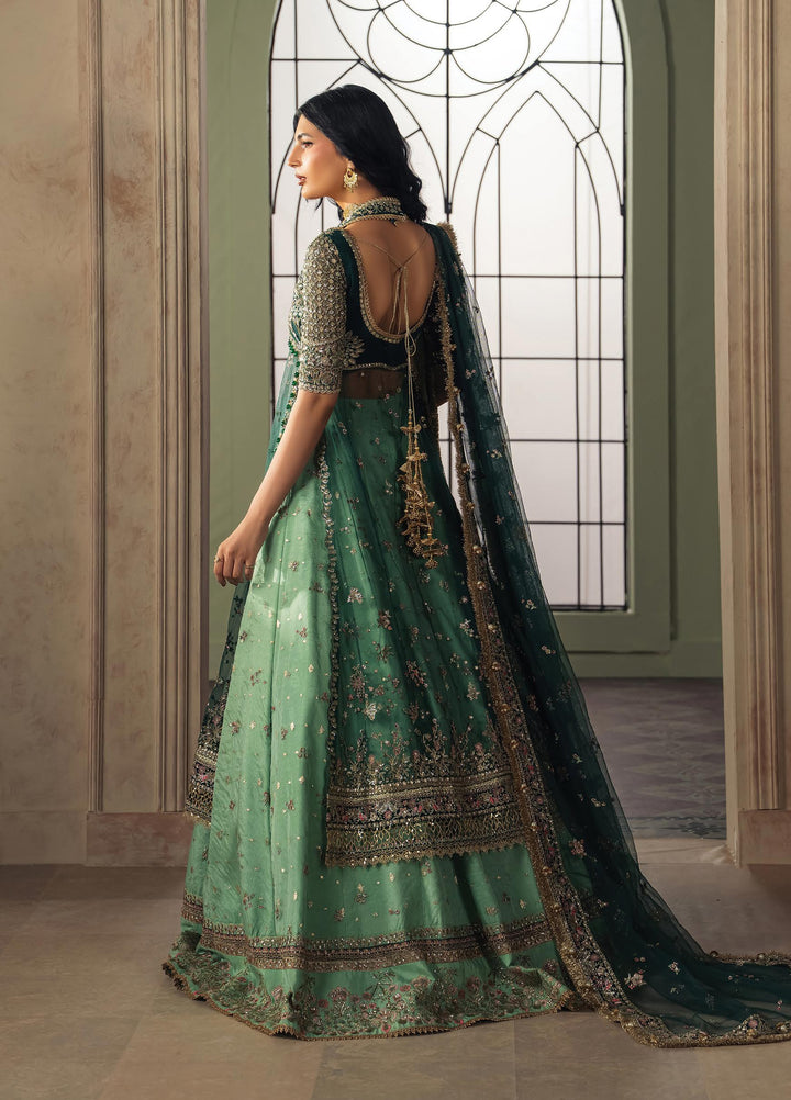 Luminara by Ayzel Unstitched Embroidered Net 3 Piece Suit AAF26UWL Koel AYZ-172 - Wedding Collection