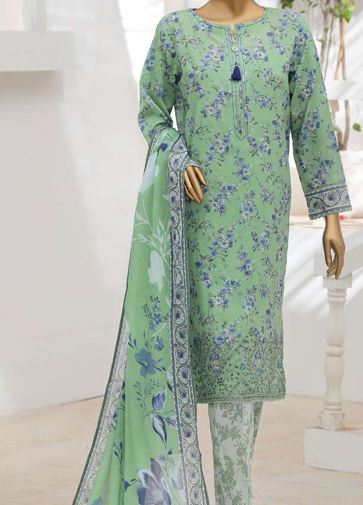 Zouk by HZ Textiles Unstitched Printed Lawn 3 Piece Suit HZ26UZL ZEC-1173 - Casual Collection