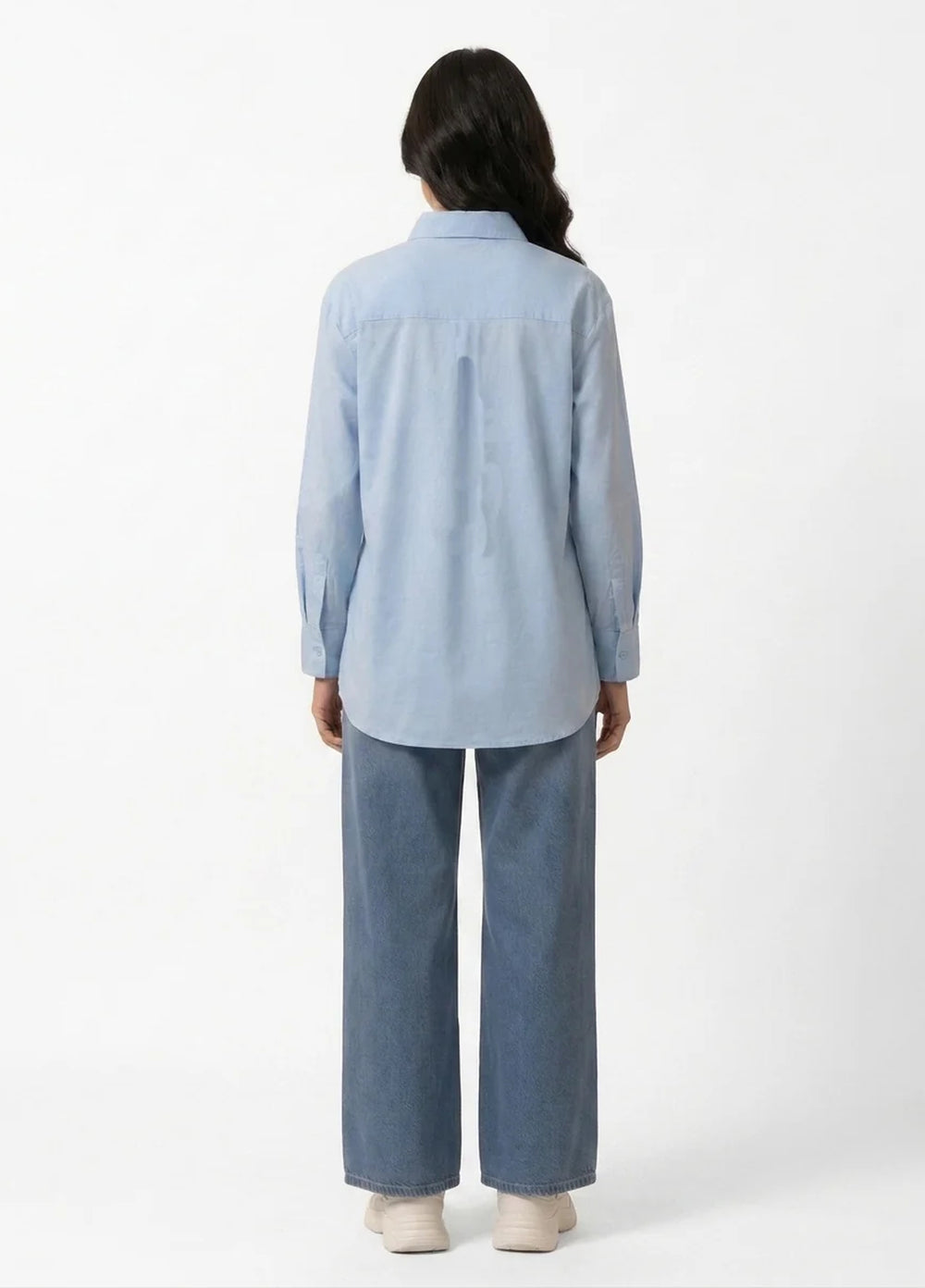 Menaal Women RTW Solids Cotton 1 Piece LUNA SKY - Western Collection