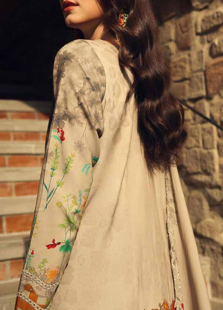 Combination by Charizma Unstitched Embroidered Linen 3 Piece Suit CHR26UCL CCW7-07 - Casual Collection