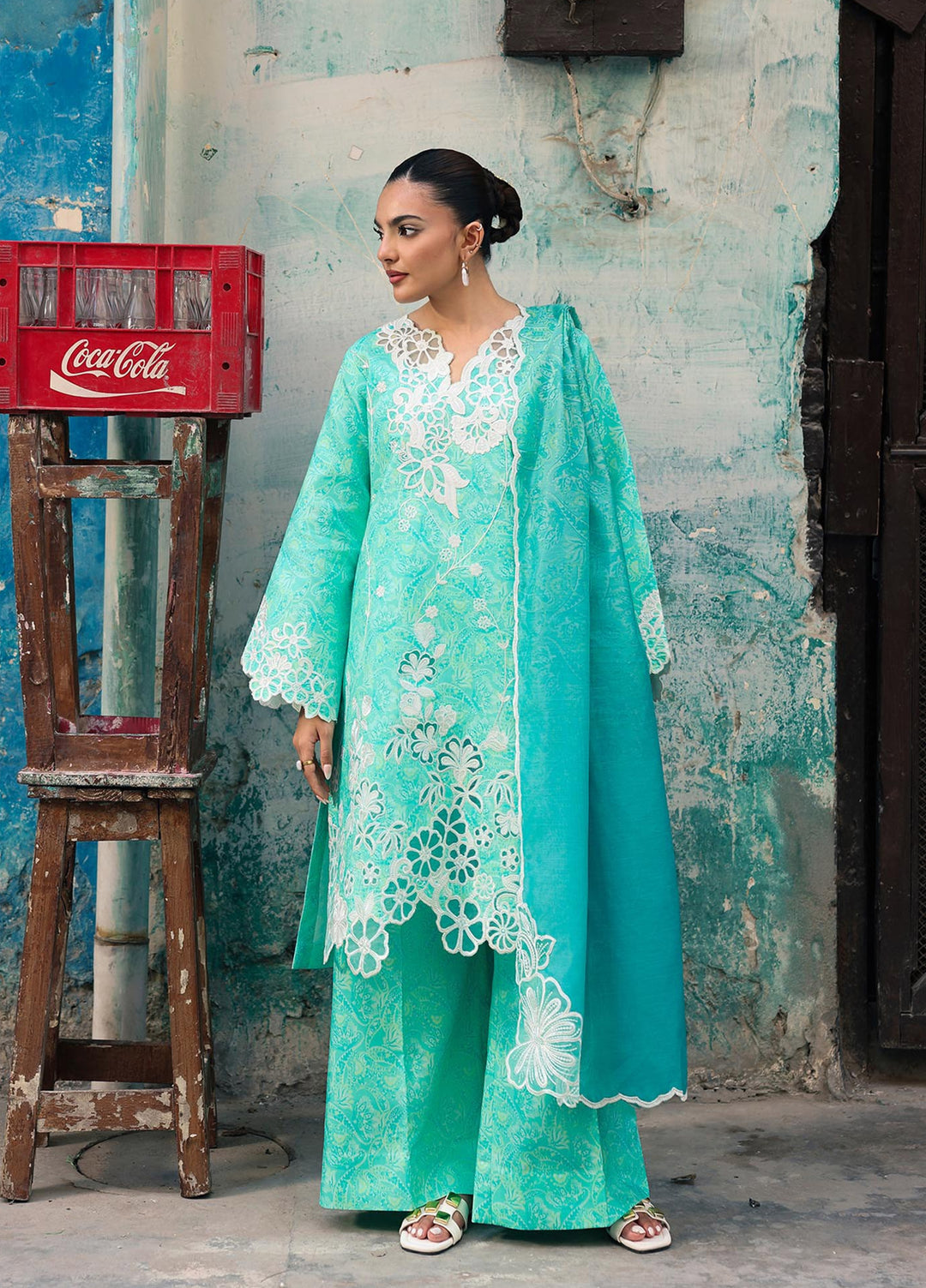 Nissa by RajBari Unstitched Embroidered Viscose 3 Piece Suit RB26UNV D-11 - Winter Collection
