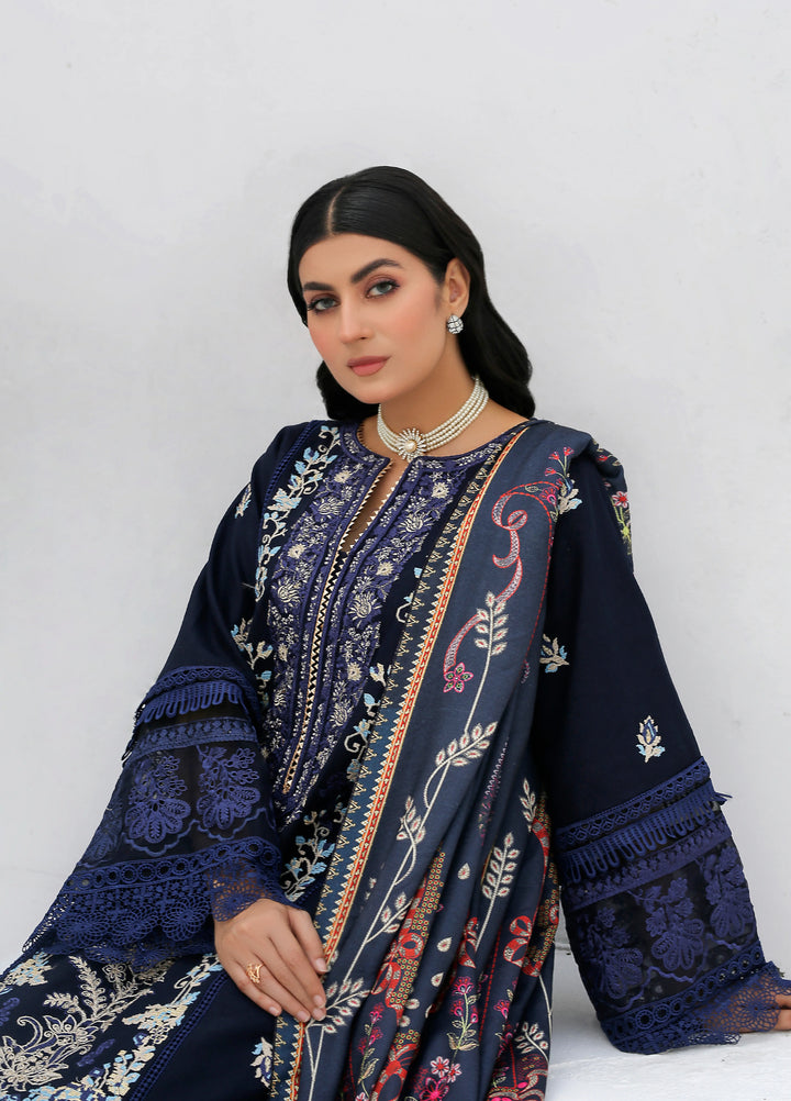 Chandan Nagri RTW Embroidered Khaddar 3 Piece Suit Muse - Winter Collection
