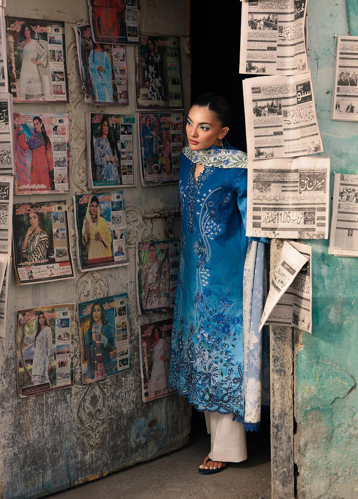 Nissa by RajBari Unstitched Embroidered Viscose 3 Piece Suit RB26UNV D-02 - Winter Collection
