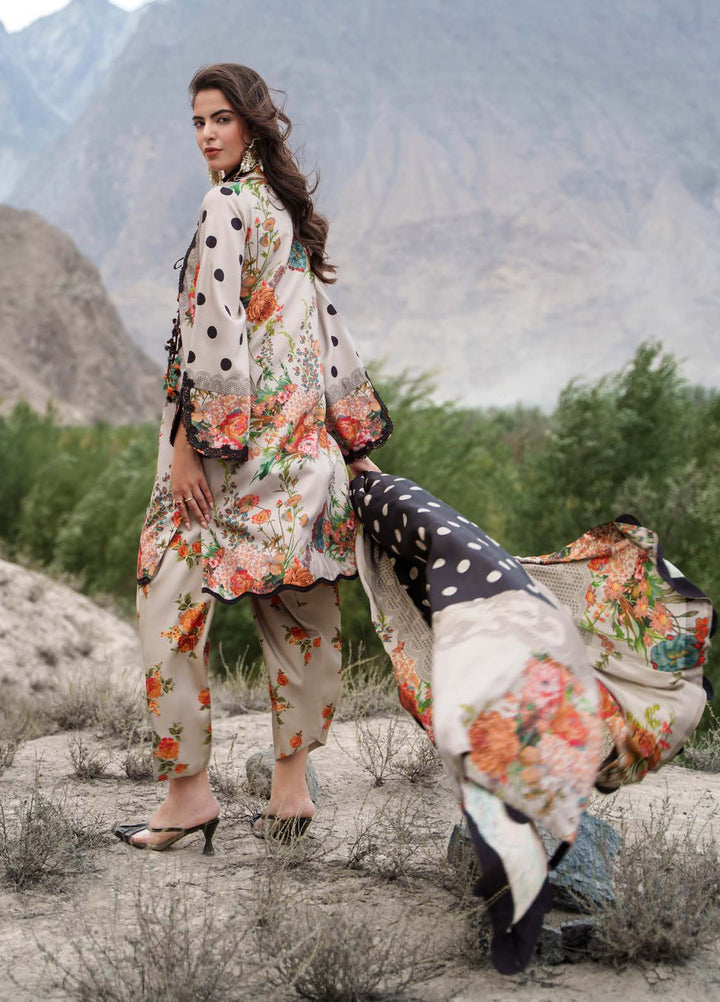 C Prints by Charizma Unstitched Printed Staple 3 Piece Suit CHR26ULP CPW6-07 - Casual Collection