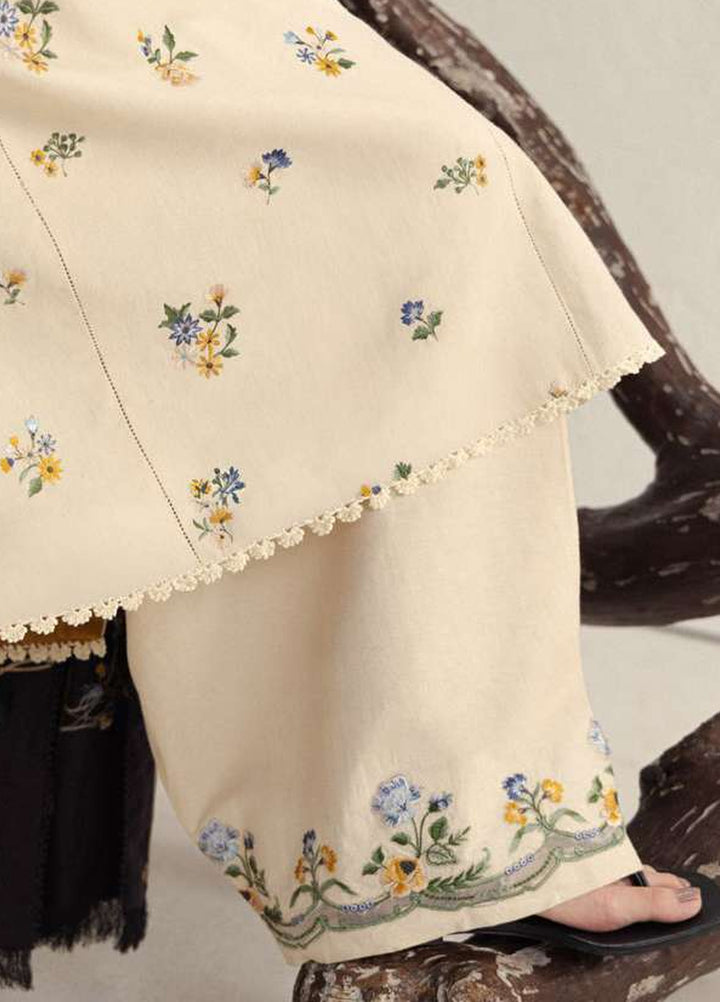 Coco by Zara Shahjahan Unstitched Khaddar 3 Piece Suit CZS26UKW ASMANI 9B - Winter Collection