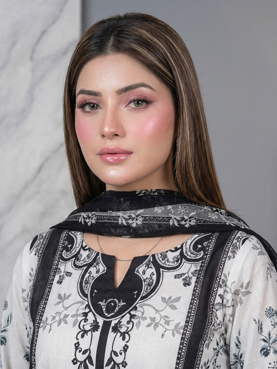 Salitex Unstitched Printed Lawn 3 Piece Suit SSW6U3P419 Summer Collection