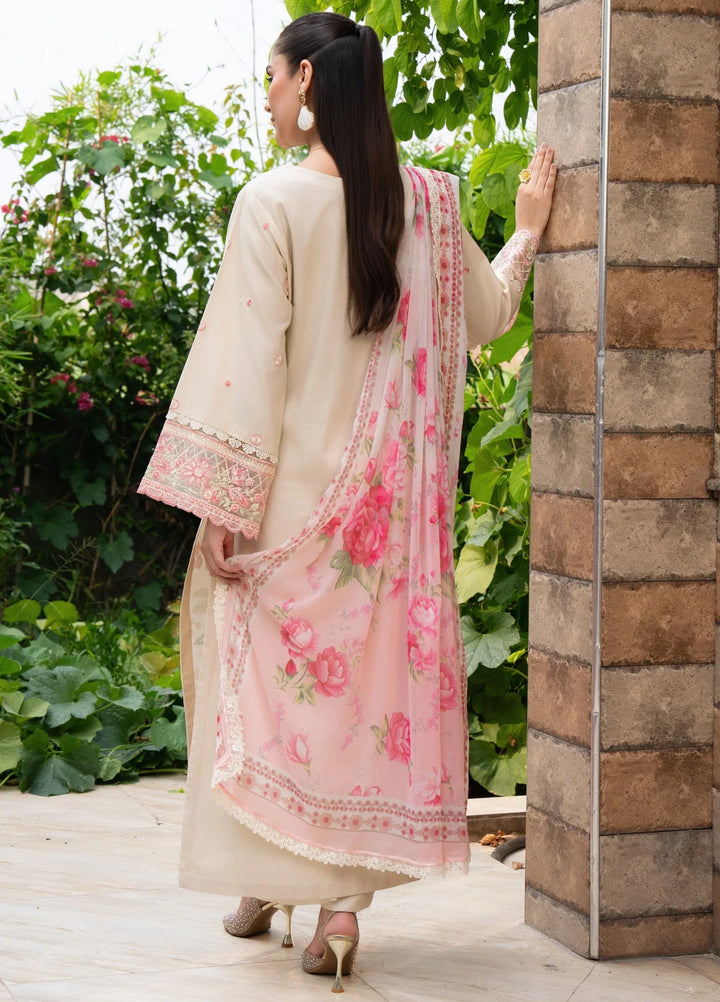 Chandan Nagri RTW Embroidered Lawn 3 Piece Suit Eclipse-Veil - Casual Collection