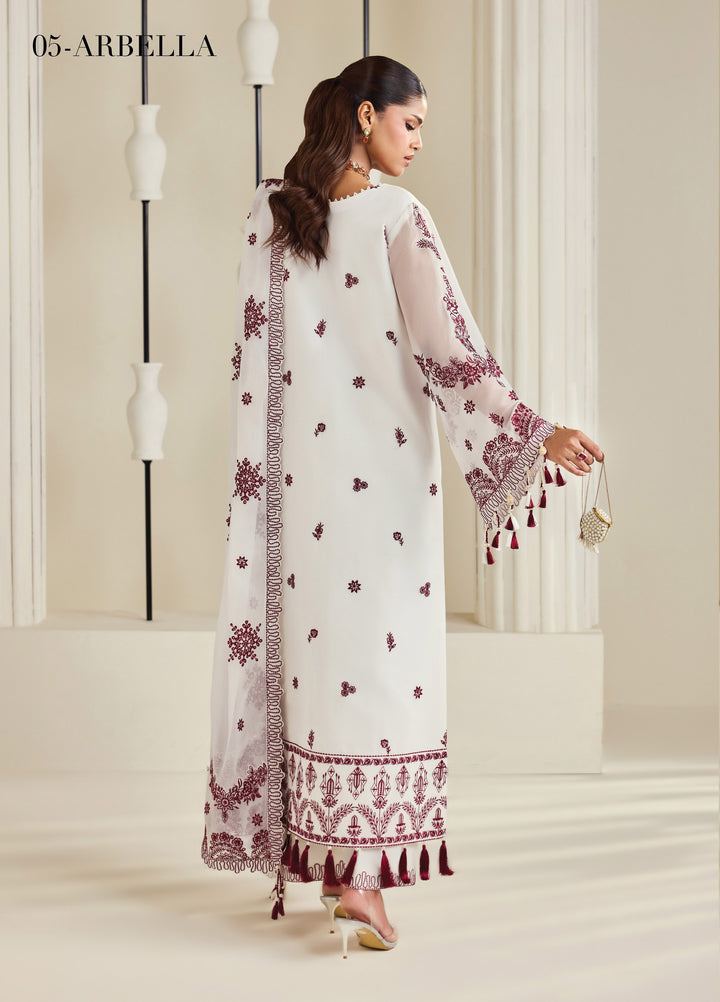 Dhaagay by Alizeh Fashion Unstitched Embroidered Chiffon 3 Piece Suit AF26UCD AF-DHG-5049 Arbella - Festive Collection
