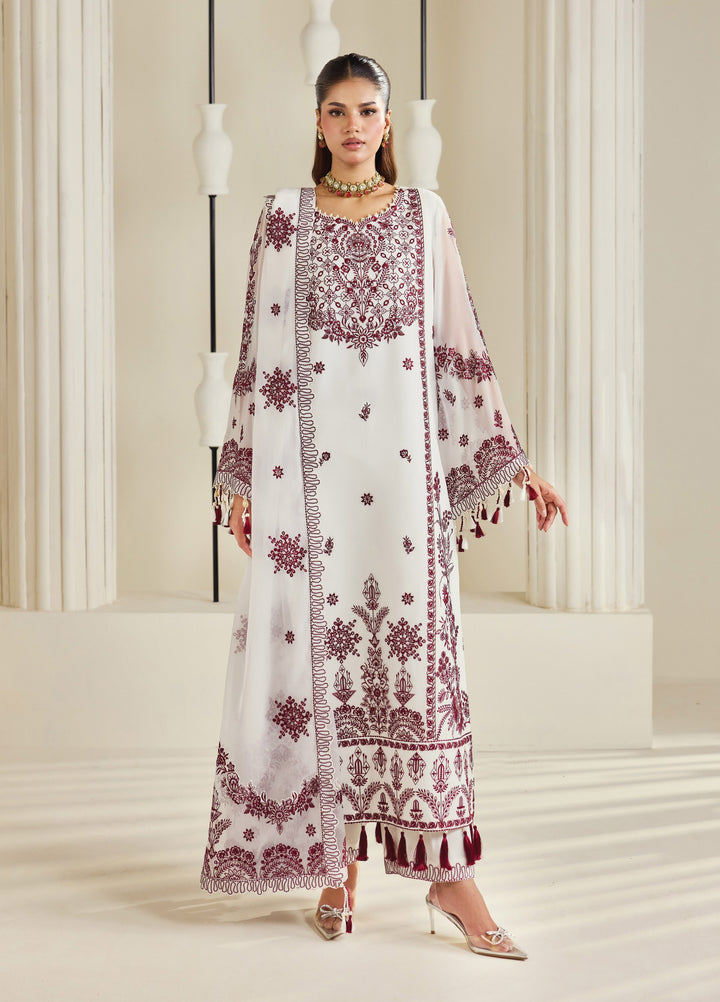Dhaagay by Alizeh Fashion Unstitched Embroidered Chiffon 3 Piece Suit AF26UCD AF-DHG-5049 Arbella - Festive Collection