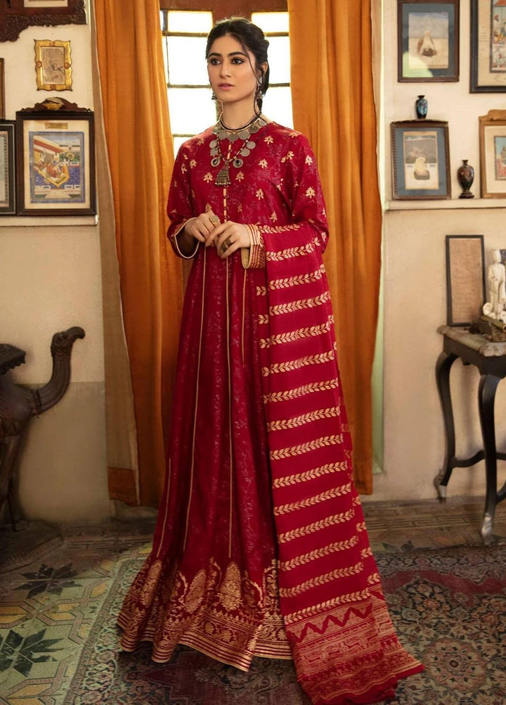 Garnet Clothing Screen Printed Lawn Stitched 2 Piece Suit DASTAK