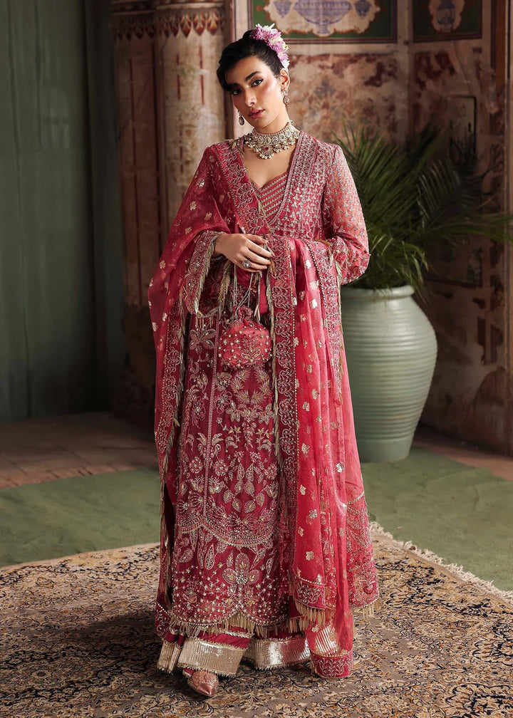 Veere di Wedding by Sardinia Unstitched Brides Embroidered Handwork Organza Suits 3 Piece SRD25VW D-1303 Ghazal- Formals Collection