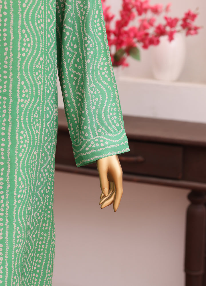 Hz Textiles Unstitched Printed Viscose Twill 3 Piece Suit HZ26UVT VT-5033 - Winter Collection