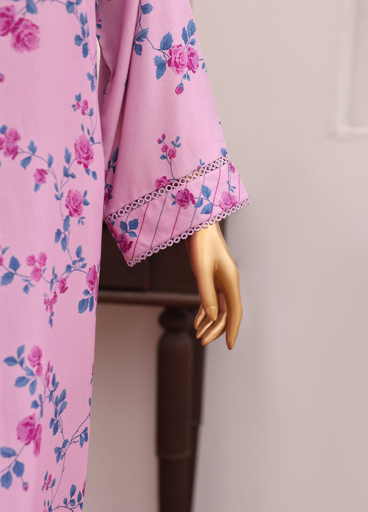 Hz Textiles Unstitched Printed Viscose Twill 3 Piece Suit HZ26UVT VT-5031 - Winter Collection