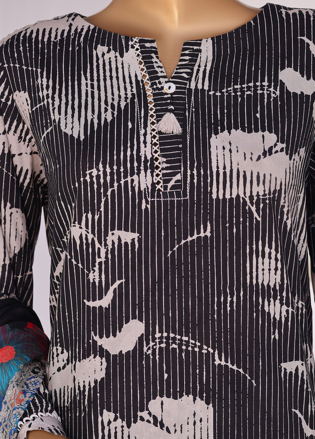 Hz Textiles Unstitched Printed Viscose Linen 3 Piece Suit HZ26ULW LW-5049 - Winter Collection