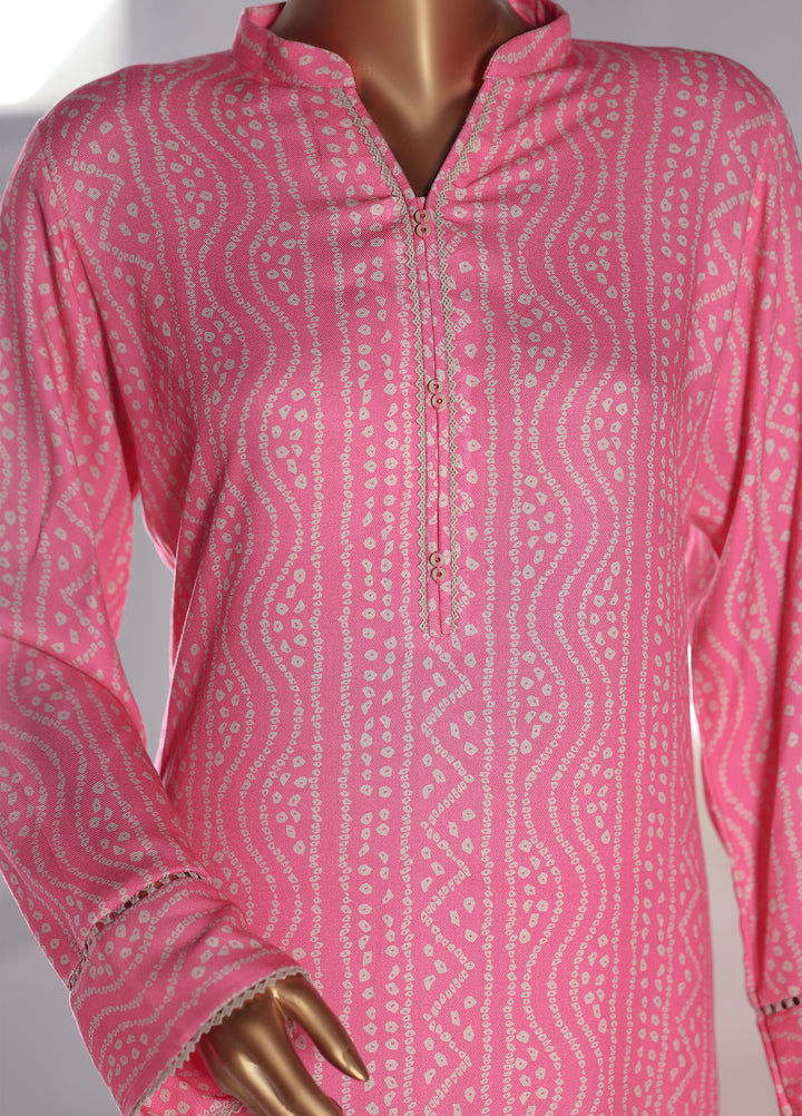Hz Textiles Unstitched Printed Viscose Twill 3 Piece Suit HZ26UVT VT-5040 - Winter Collection