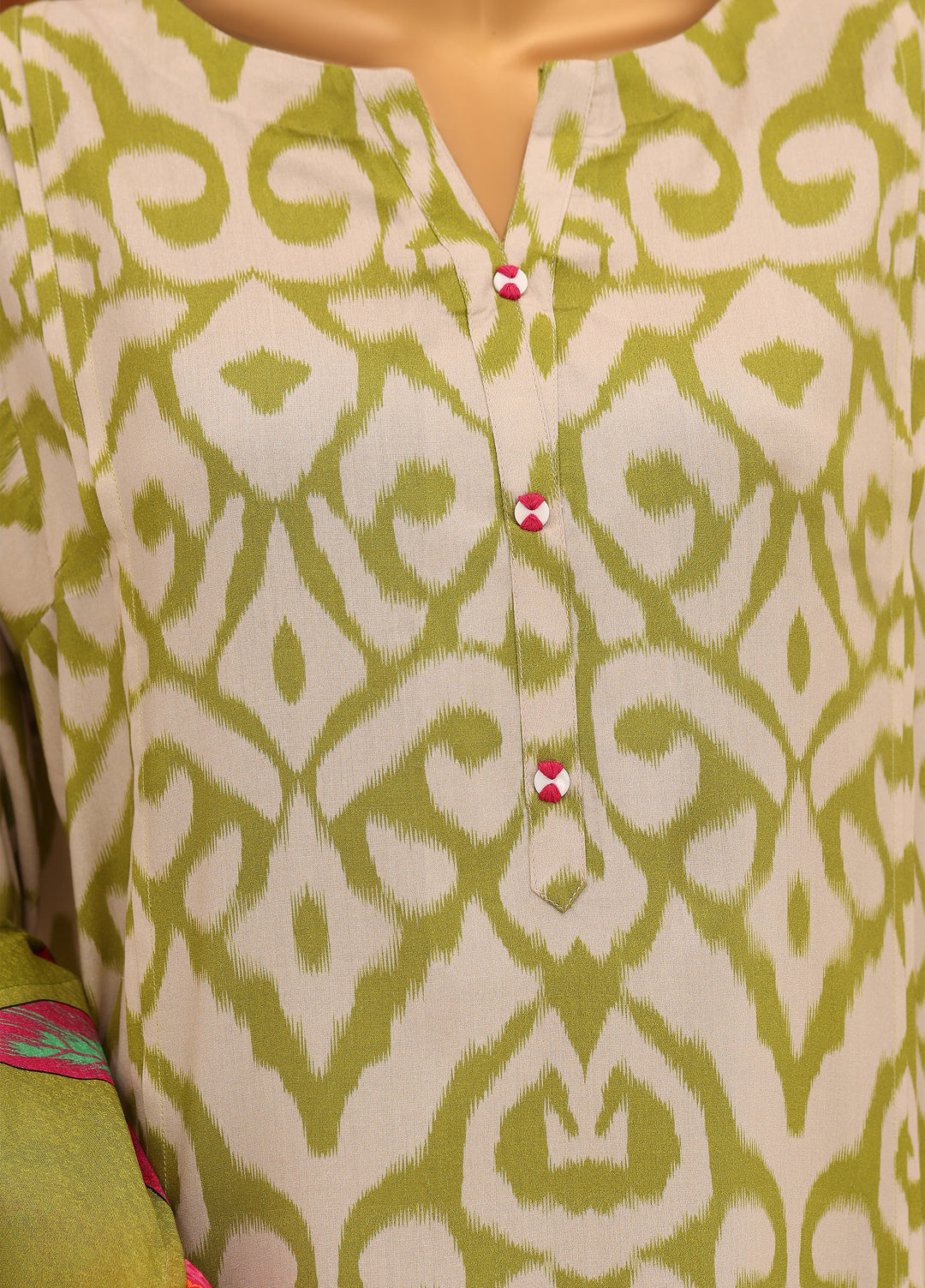 Hz Textiles Unstitched Printed Viscose Linen 3 Piece Suit HZ26ULW LW-5070 - Winter Collection