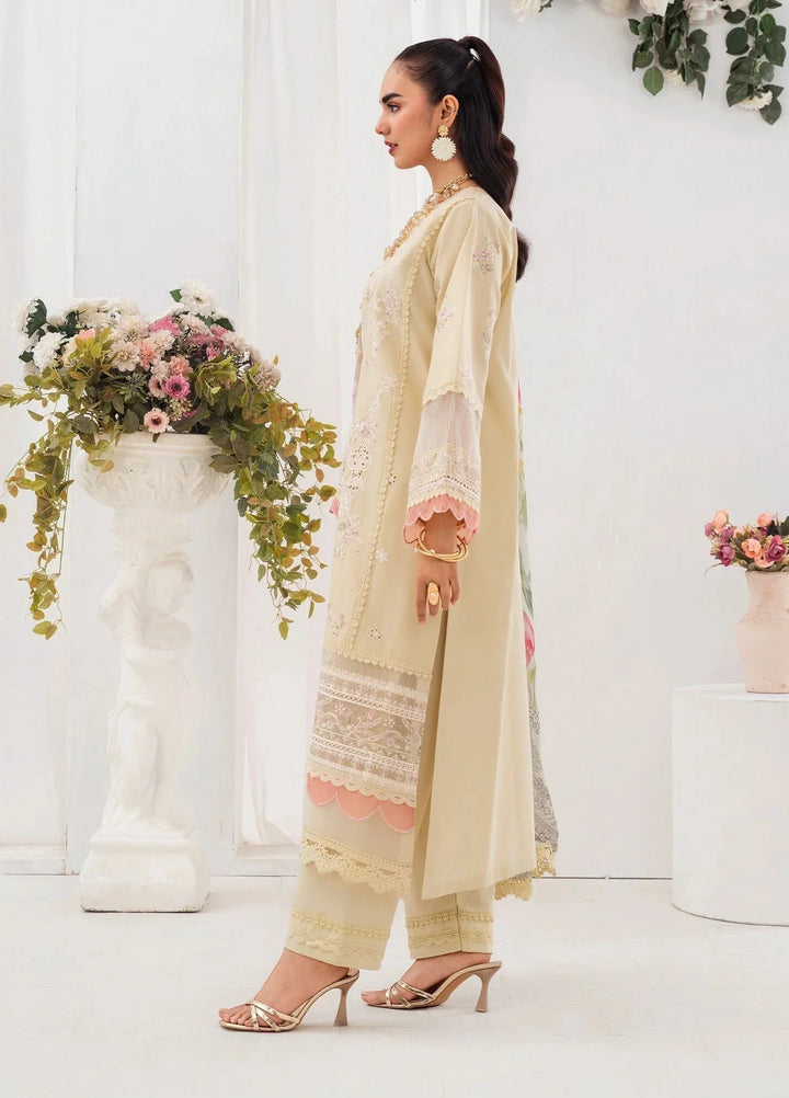 Chandan Nagri RTW Embroidered Lawn 3 Piece Suit Elnaz - Casual Collection