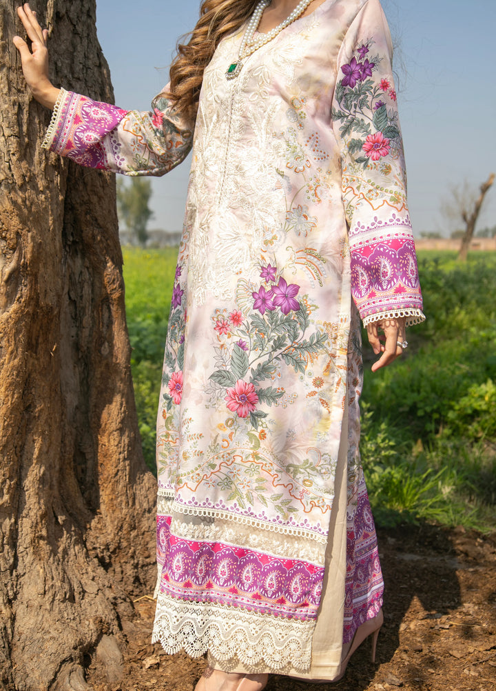 Chandan Nagri RTW Embroidered Lawn 3 Piece Suit Elie - Casual Collection