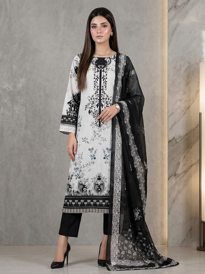 Salitex Unstitched Printed Lawn 3 Piece Suit SSW6U3P419 Summer Collection