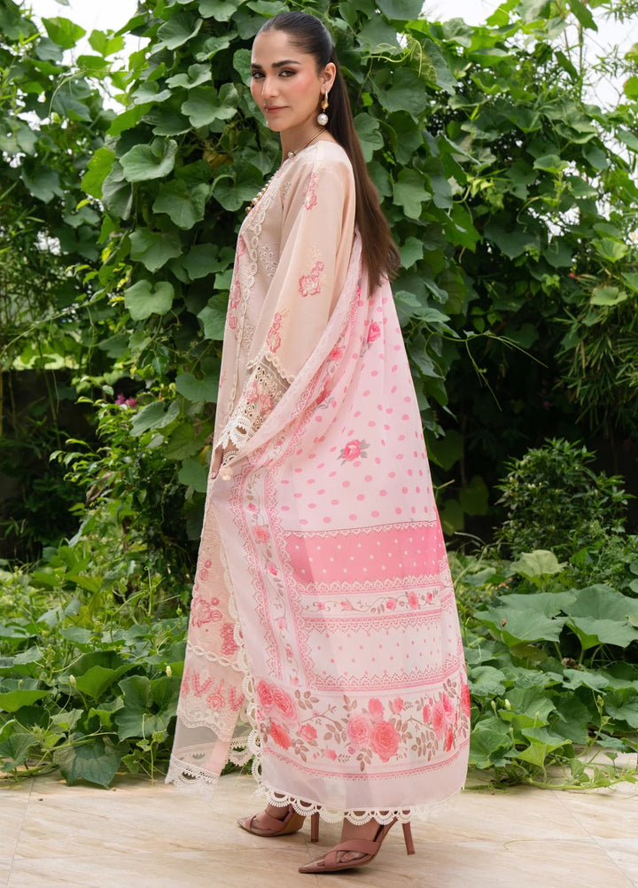 Chandan Nagri RTW Embroidered Lawn 3 Piece Suit Ashen Grace - Casual Collection