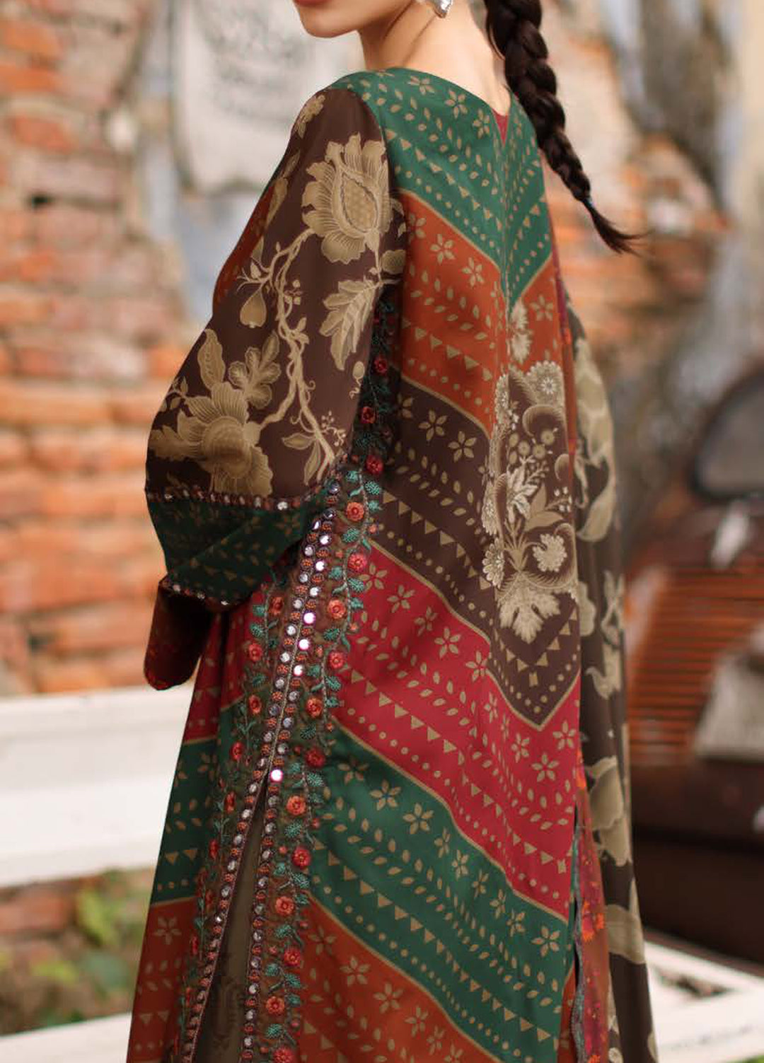 Aniiq by Charizma Unstitched Embroidered Linen 3 Piece Suit CHR26ULA ANW7-06 - Casual Collection
