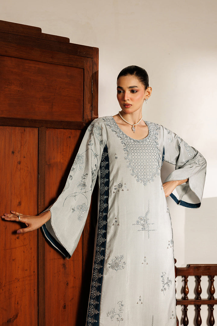 Noore Eid by Panache Women RTW Embroidered Raw Silk 2 Piece Suit Yara - Eid Collection