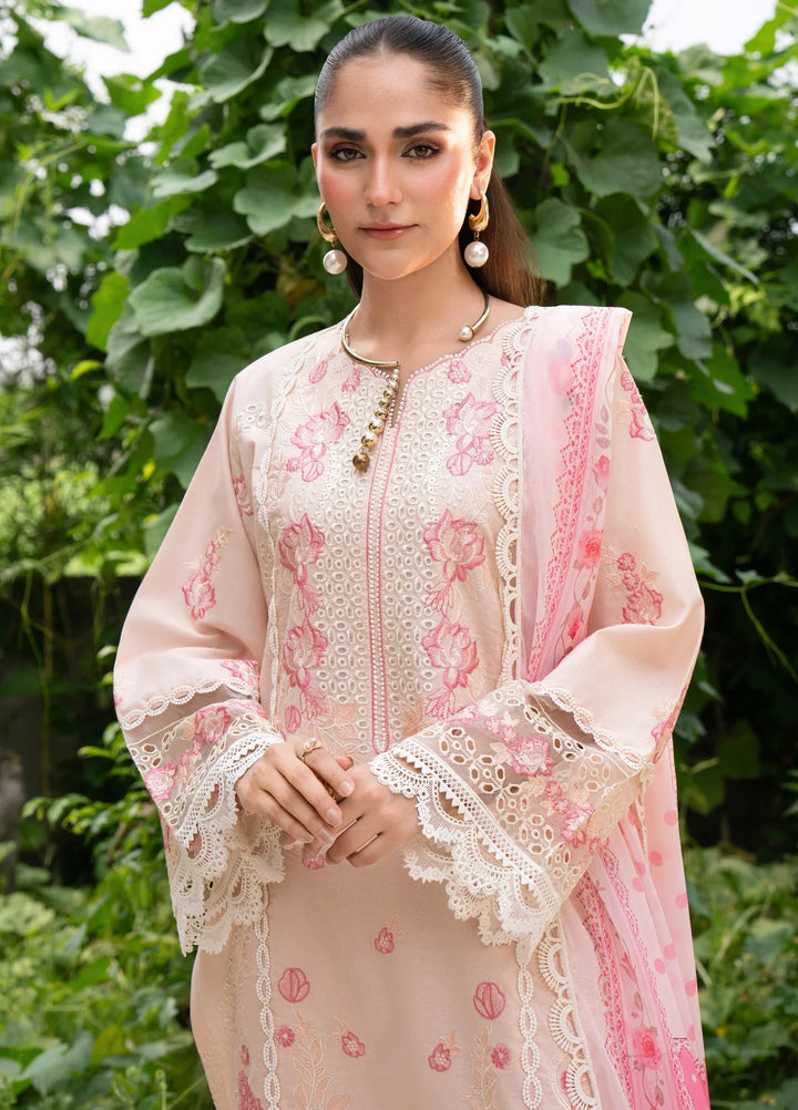 Chandan Nagri RTW Embroidered Lawn 3 Piece Suit Misey-Pearl - Casual Collection