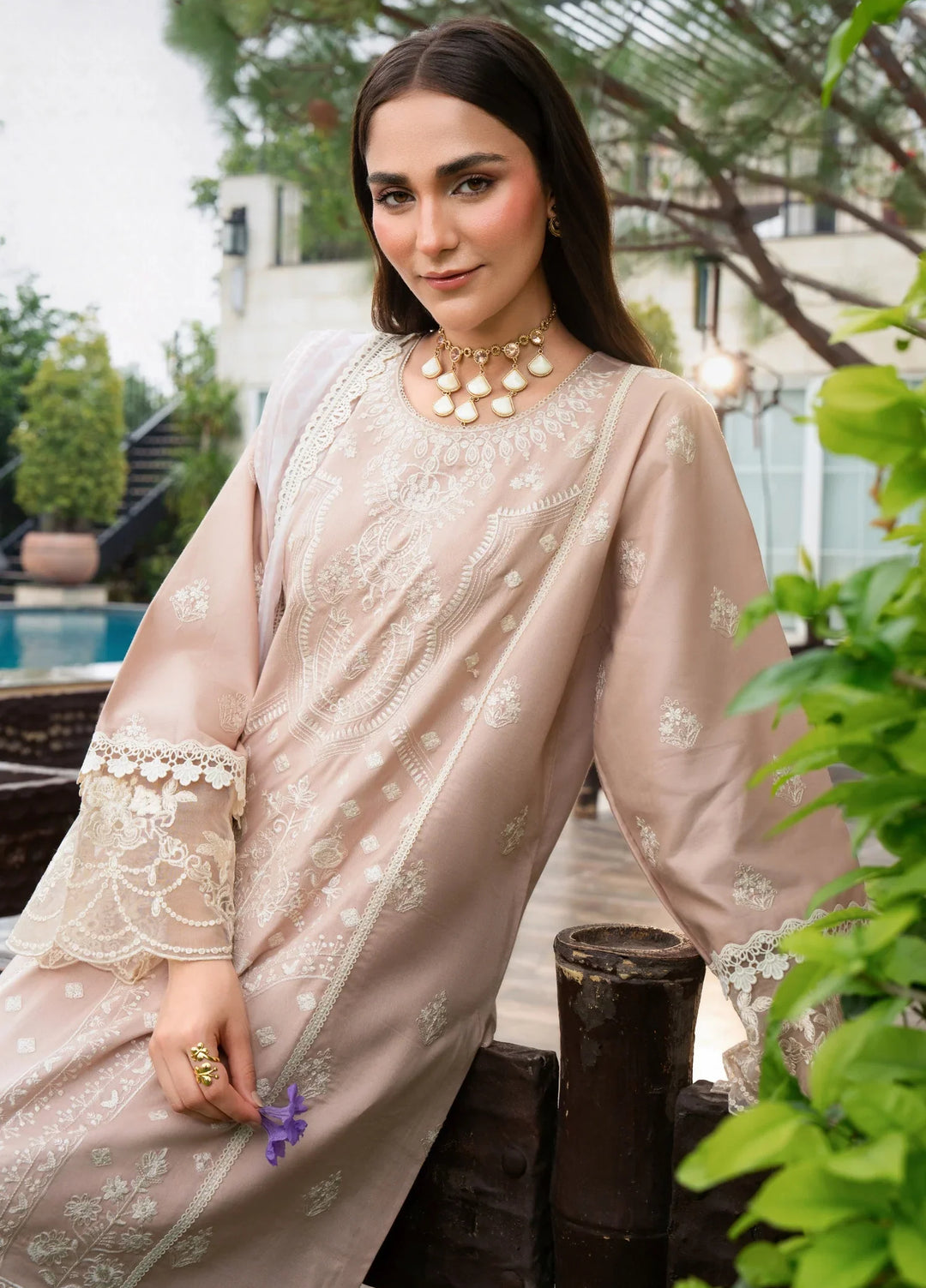 Chandan Nagri RTW Embroidered Lawn 3 Piece Suit Paradise-Tale - Casual Collection