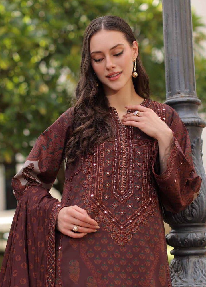 Aniiq by Charizma Unstitched Embroidered Linen 3 Piece Suit CHR26UAL ANW7-13 - Casual Collection