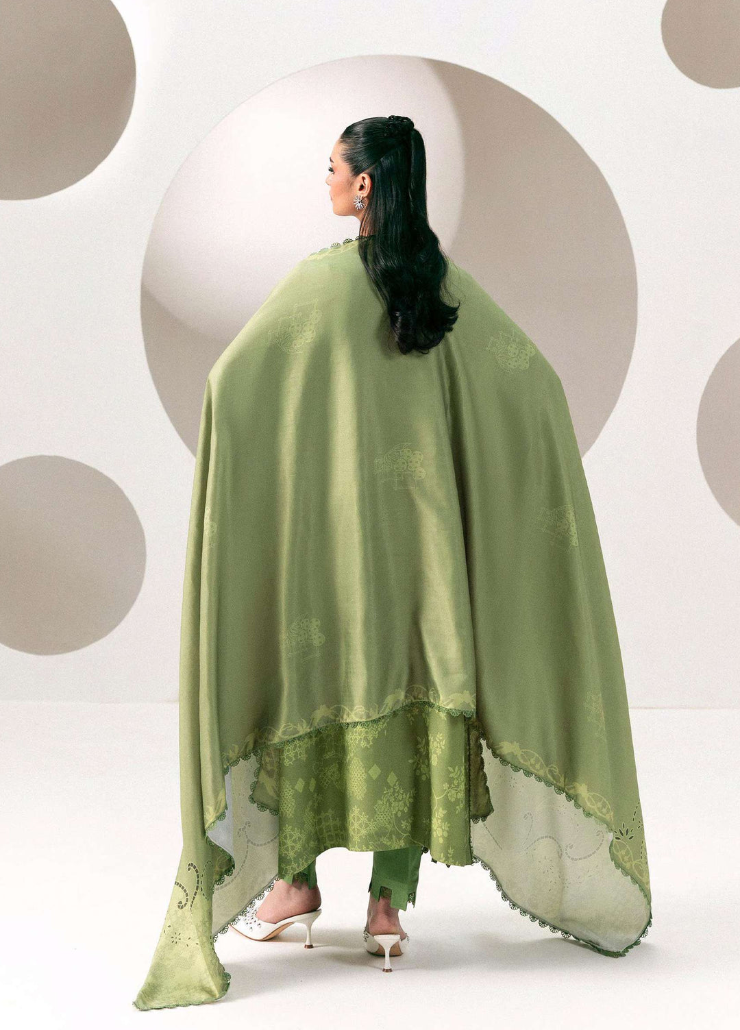 Q prints by Qalamkar Unstitched Embroidered Slub Linen 3 Piece Suit QLK26ULQ Nazia QPW-03A - Winter Collection