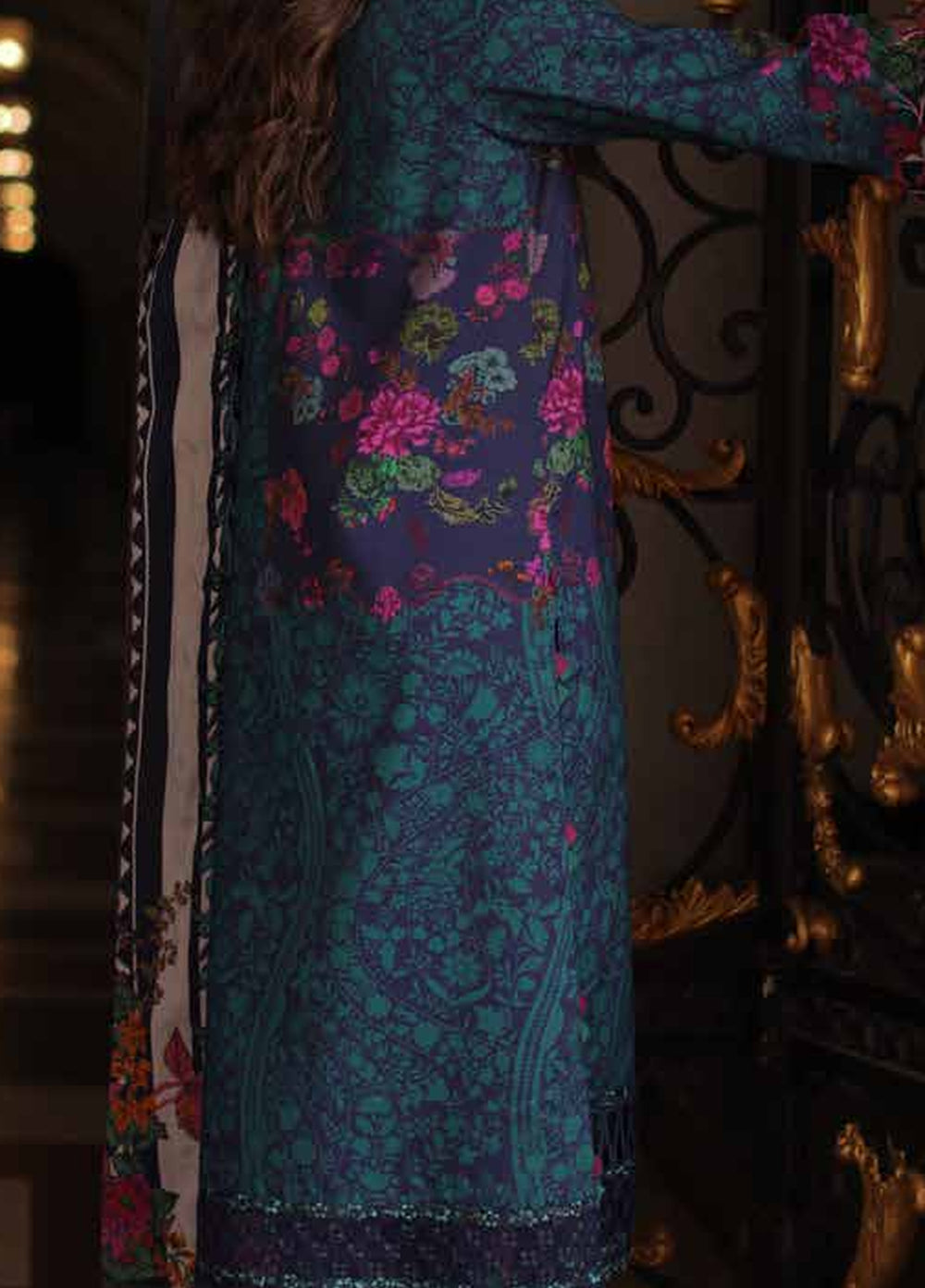 Aniiq by Charizma Unstitched Embroidered Linen 3 Piece Suit CHR26UAL ANW7-17 - Casual Collection